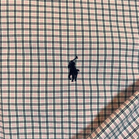 Ralph Lauren Shirt Mens Size 15-32 Purple Striped Long Sleeve Button‎ Up - Picture 2 of 12